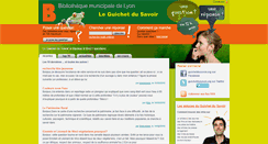 Desktop Screenshot of guichet-du-savoir.org
